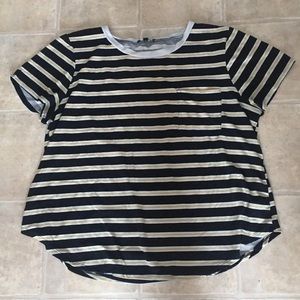 Black and Yellow Striped shirt